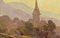 Paesaggio, inizio XX secolo, olio su tela, in cornice, Immagine 4