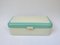 Beige & Mint Green Bread Box, 1950s 1