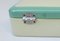 Beige & Mint Green Bread Box, 1950s 9