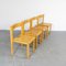 Modell 909 Stühle von Vico Magistretti für Montina, 4er Set 6