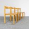 Model 909 Chairs by Vico Magistretti for Montina, Set of 4 5