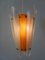 Mid-Century Modern Multi-Colored Pendant Lamp in Acrylic Glass, Germany, 1960s 2