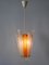 Mid-Century Modern Multi-Colored Pendant Lamp in Acrylic Glass, Germany, 1960s 4