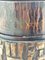 Brutalistische handgefertigte Kunstvase aus Bronze & gehämmertem Kupfer, 1970er 9