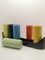 Mid-Century Colorful Ceramic Wine or Liquor Glasses, 1970s, Set of 6, Image 4