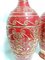 Red Ceramic Vases, 1960s, Set of 2, Image 3