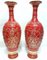 Red Ceramic Vases, 1960s, Set of 2, Image 2