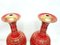 Red Ceramic Vases, 1960s, Set of 2 5