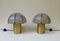 Small Mushroom Table Lamps from Peill & Putzler, 1970s, Set of 2 1