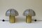 Small Mushroom Table Lamps from Peill & Putzler, 1970s, Set of 2, Image 1