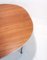 Model B612 Table with Walnut Surface and Steel Legs by Piet Hein for Thema 7