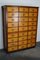 Large Vintage Dutch Pine School Cabinet Bank of Drawers, Mid-20th Century 2