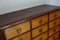 Large Vintage Dutch Pine School Cabinet Bank of Drawers, Mid-20th Century, Image 15