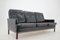 Scandinavian Leather 3-Seat Sofa, 1960s 2