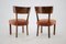 Art Deco Dining Set in Walnut, Czechoslovakia, Set of 5, 1930s 11