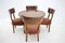 Art Deco Dining Set in Walnut, Czechoslovakia, Set of 5, 1930s 2