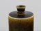 Vase aus glasierter Keramik von Berndt Friberg für Gustavsberg Studio Hand 3