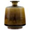 Vase in Glazed Ceramic by Berndt Friberg for Gustavsberg Studio Hand 1