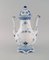 Blue Fluted Full Lace Coffee Pot in Porcelain from Royal Copenhagen 5