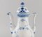 Blue Fluted Full Lace Coffee Pot in Porcelain from Royal Copenhagen 2