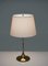 Mid-Century Swedish Table Lamp in Brass by Bergboms 7