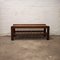 Vintage Teak Coffee Table with Magazine Rack, 1960s, Image 1