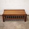 Vintage Teak Coffee Table with Magazine Rack, 1960s, Image 3