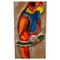 Glazed Parrot Wall Hanging Tile, 1960s, Image 2