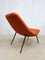 Mid-Century Rusty Orange Easy Chair by Theo Ruth for Artifort 2