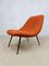 Mid-Century Rusty Orange Easy Chair by Theo Ruth for Artifort 3
