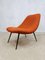 Mid-Century Rusty Orange Easy Chair by Theo Ruth for Artifort, Image 3