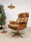 Fauteuil Pivotant et Ottomane Mid-Century, 1980s, Set de 2 4