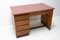 Mid-Century Brussels Period Writing Desk, Czechoslovakia, 1960s 6