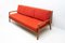 Mid-Century Folding Sofa in Scandinavian Style, Czechoslovakia, 1960s 3