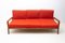 Mid-Century Folding Sofa in Scandinavian Style, Czechoslovakia, 1960s 9