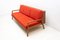 Mid-Century Folding Sofa in Scandinavian Style, Czechoslovakia, 1960s 5