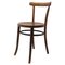 Beech Bentwood Bistro Chair from Thonet, 1920s, Image 1