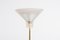 Italian Golden Floor Lamps with Glass Shade, 1970s, Set of 2, Image 2