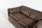 Modern Brown Leather Two Seat Sofa by Eilersen 7