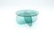 Nor Circle 70 Clear Glass Table by Sebastian Scherer 5