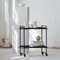 Bauhaus Style Black Trolley by Kristina Dam Studio, Image 4