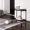 Bauhaus Style Black Trolley by Kristina Dam Studio, Image 6