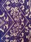 Romanian Rug in Violet & Brown on a Yellow Background 6