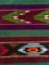 Handmade Colorful Wool Rug with Flowers and Stripes, Romania, Image 8