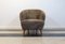 Fauteuil Sahara Art Déco Courbé en Peau de Mouton, Suède, 1940s 6