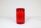 Mid-Century Swedish Red Vases by Erik Hoglund for Kosta, 1960s, Set of 5, Image 10