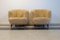 Mid-Century Norwegian Honey Sheepskin Lounge Chairs, 1940s, Set of 2 5