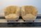 Mid-Century Norwegian Honey Sheepskin Lounge Chairs, 1940s, Set of 2 6