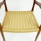 Scandinavian Modern Teak and Paper Cord Mod. 57 Armchair by Niels Otto Moller for J.l. Møllers, Image 4