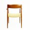 Scandinavian Modern Teak and Paper Cord Mod. 57 Armchair by Niels Otto Moller for J.l. Møllers 9